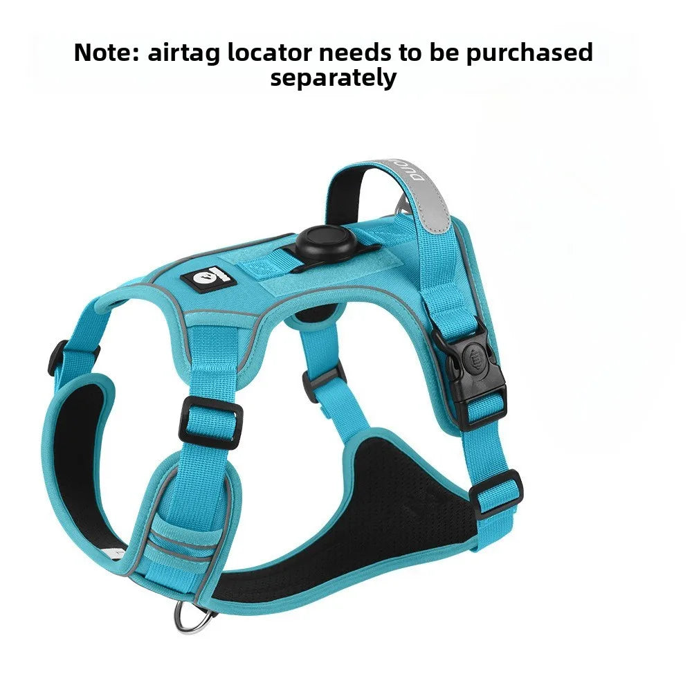 Harnais Compatible AirTag pour Petit Chien - Anti-Perte