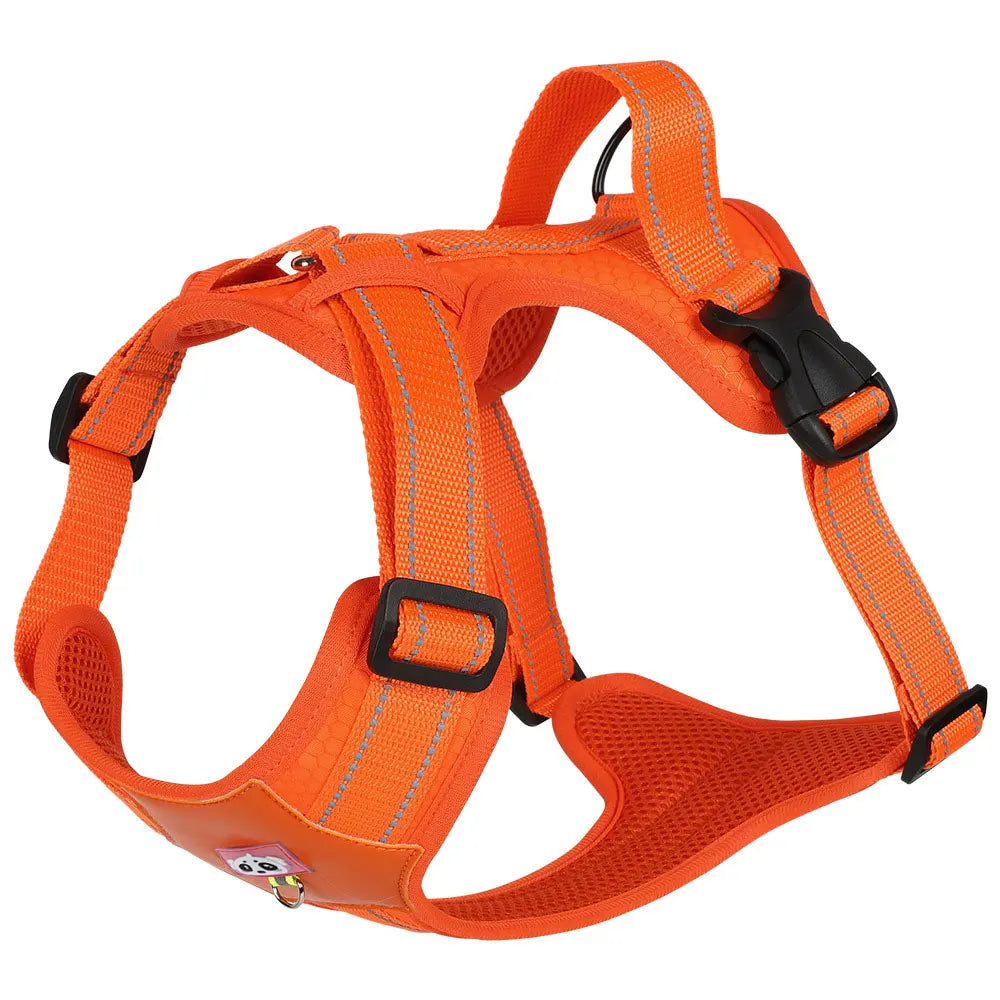 Harnais Réfléchissant Imperméable pour Chien Moyen/Grand - Doberman, Golden