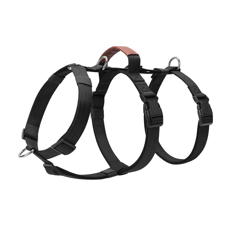 Harnais Anti-Traction Nylon pour Grand Chien - Entraînement