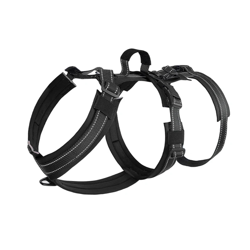 Harnais Robuste Rembourré Anti-Traction pour Chien Moyen/Grand - Travail
