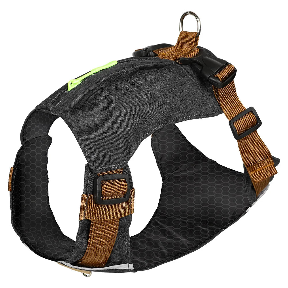 Harnais Anti-Traction pour Chien - Gilet Respirant Réglable