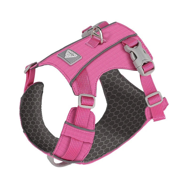 Harnais Anti-Évasion Léger Imperméable pour Chien Moyen - Réfléchissant