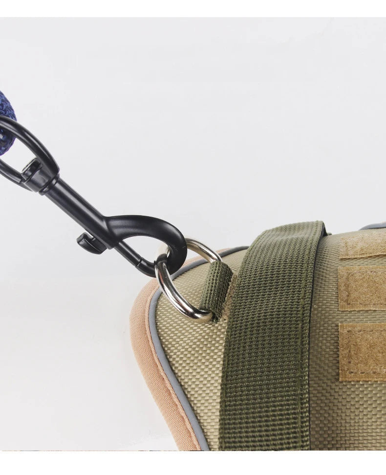 Harnais de Selle Réfléchissant pour Chien - Sans Traction, Toutes Tailles