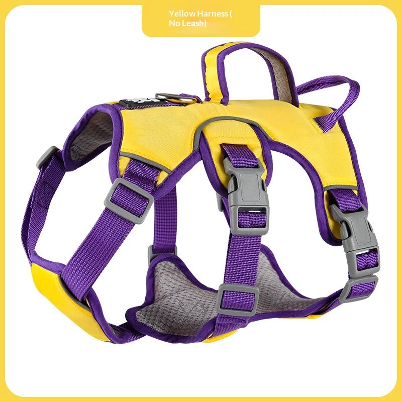Harnais Anti-Évasion 3 Sections pour Grand Chien - Style Gilet